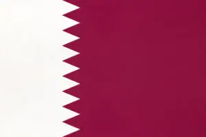 Qatar flag